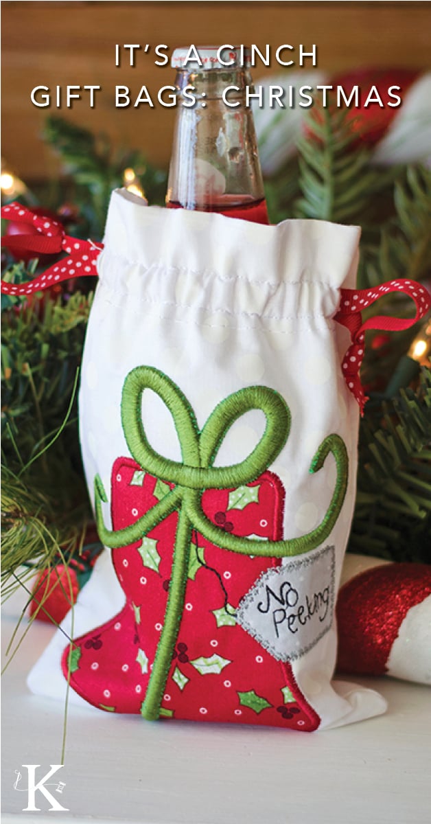 New Vault Release! It's a Cinch Gift Bags Christmas